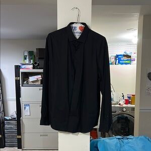 H&M Black Regular Fit Shirt